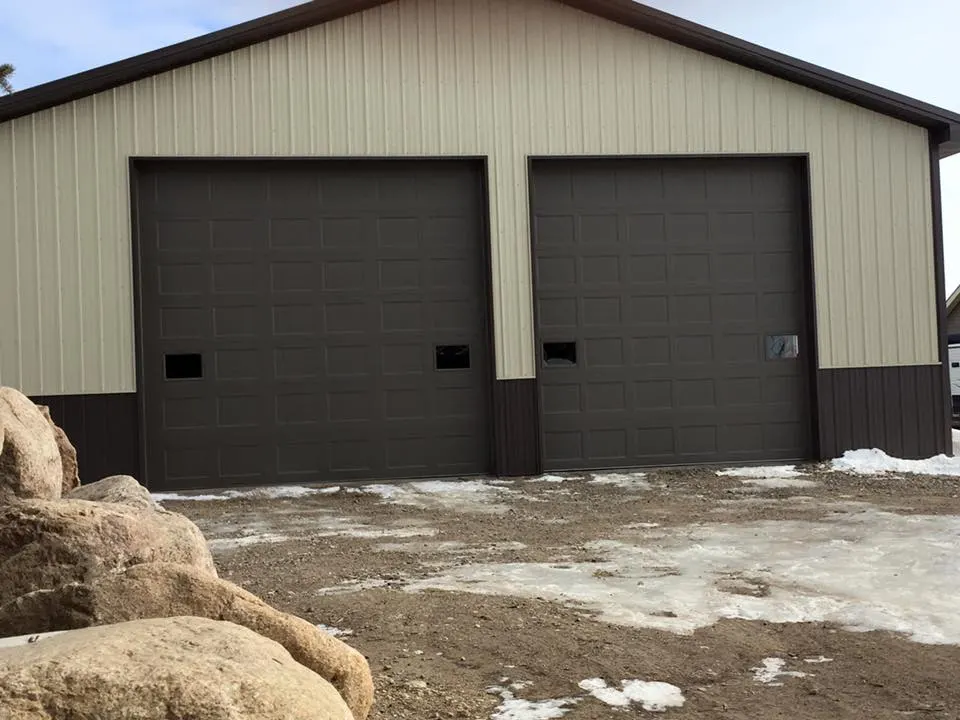 Completed garage door installation by AAI Garage Door