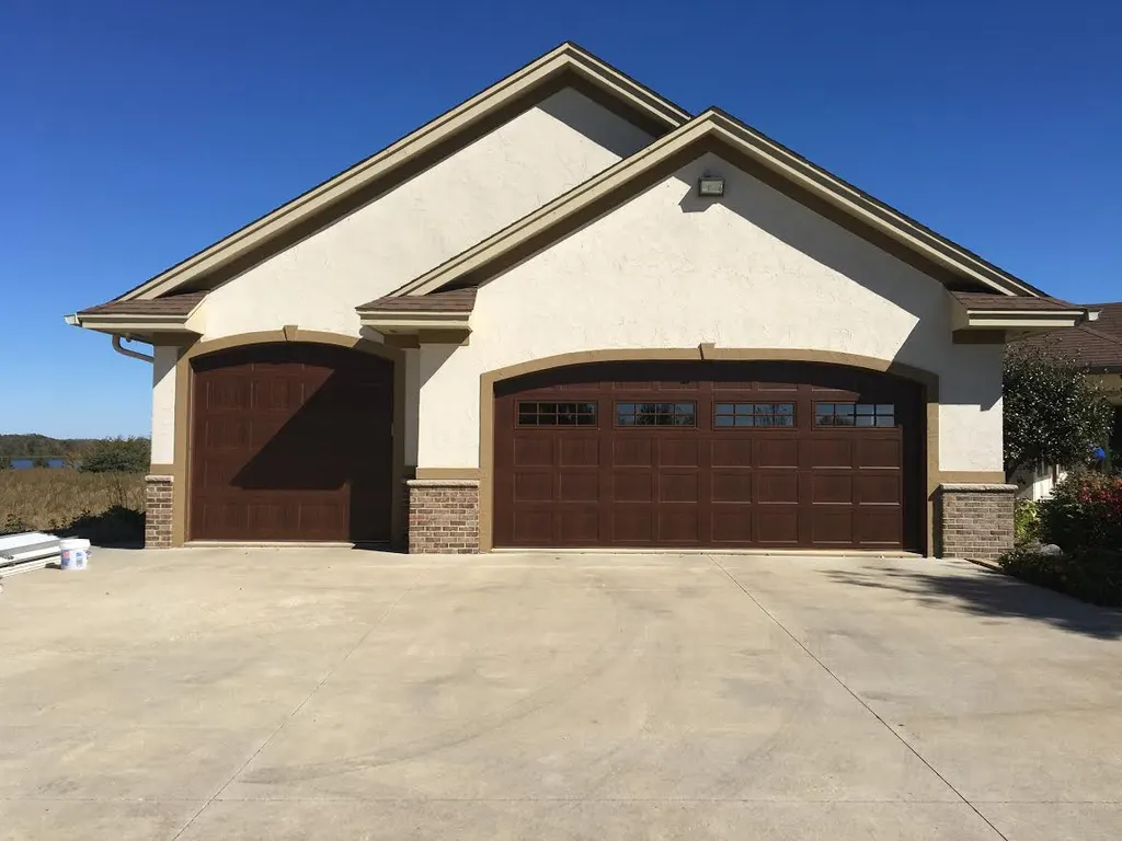 Completed garage door installation by AAI Garage Door