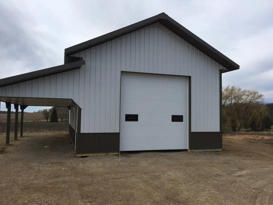 Completed garage door installation by AAI Garage Door