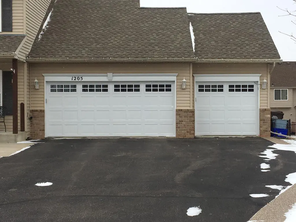 Completed garage door installation by AAI Garage Door
