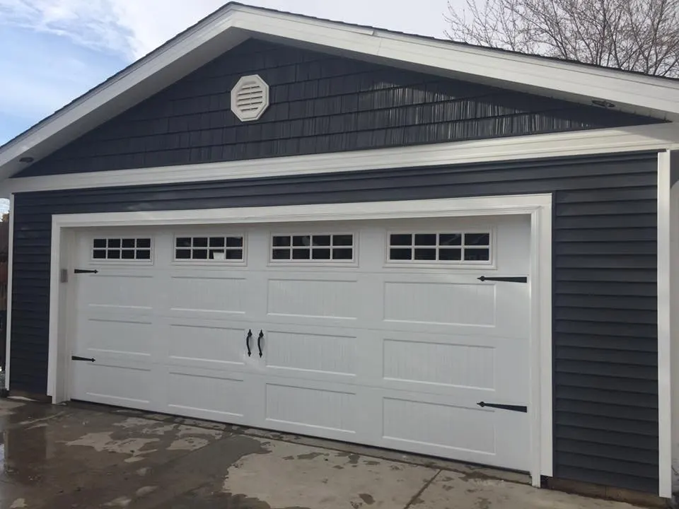 Completed garage door installation by AAI Garage Door